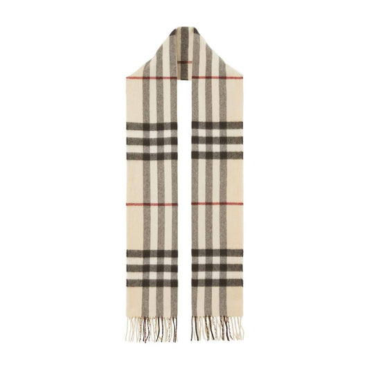 Burberry Check cashmere scarf