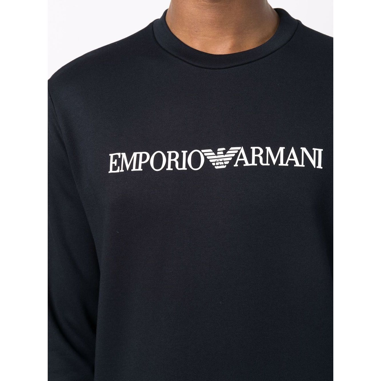 Emporio Armani Sweaters Blue