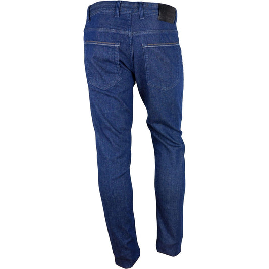 Aquascutum Blue Cotton Men's Jean