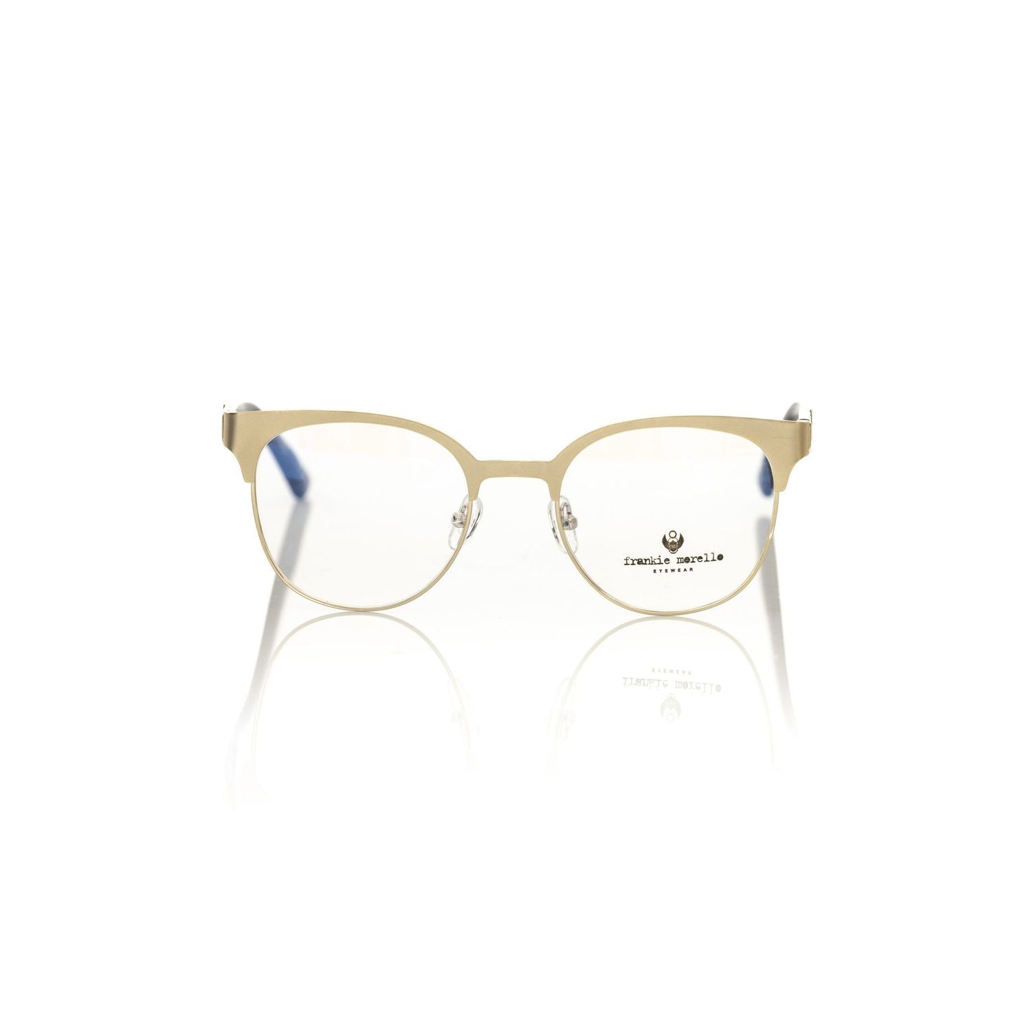 Frankie Morello Gold Acetate Glasses Frame
