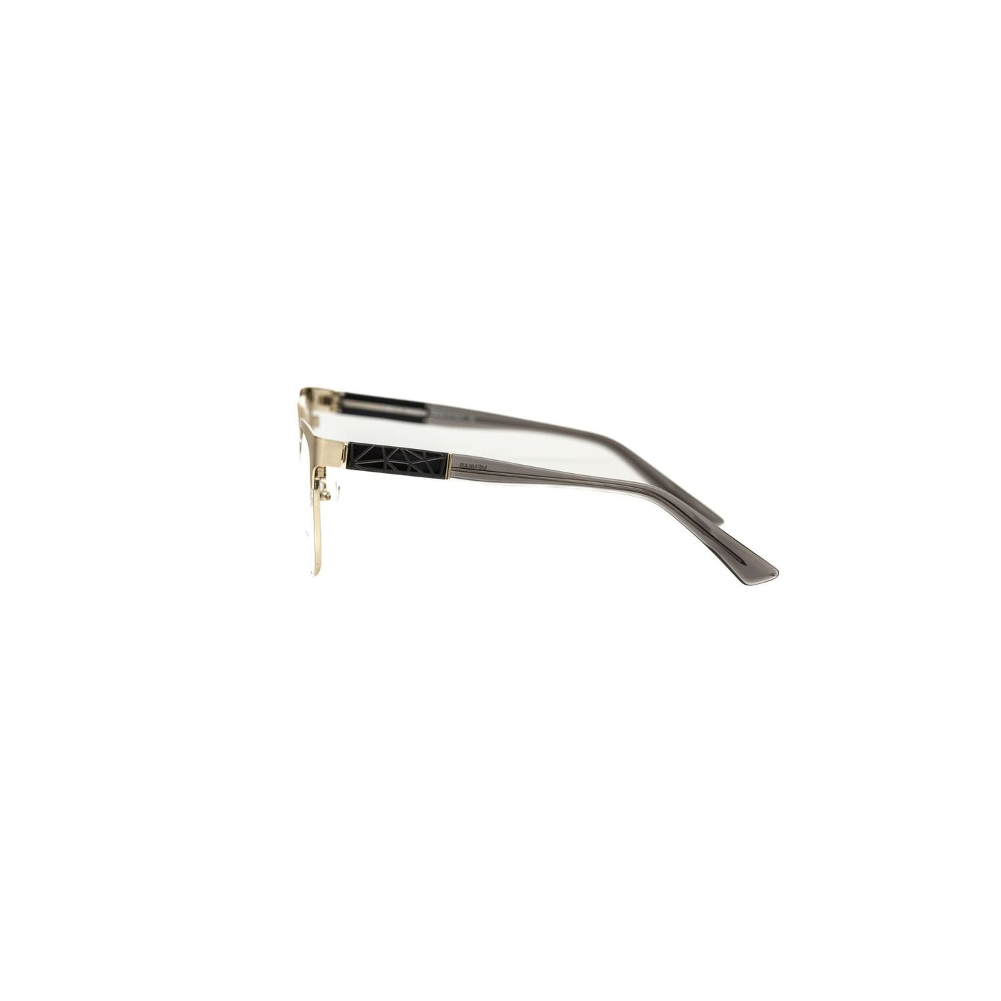 Frankie Morello Gold Acetate Glasses Frame