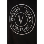 Versace Jeans Stunning Hooded Black Cotton Sweatshirt MAN SWEATERS