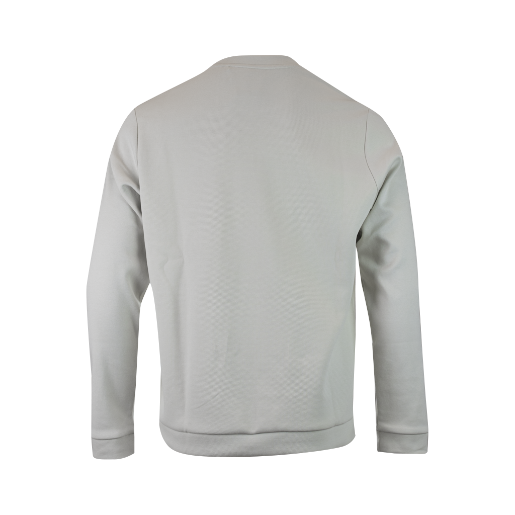 Hugo Boss Elegant Beige Cotton Sweatshirt