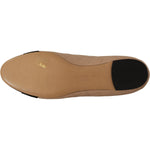Salvatore Ferragamo Elegant Quilted Leather Flats - Chic Dual-Tone Design WOMAN FLAT SHOES