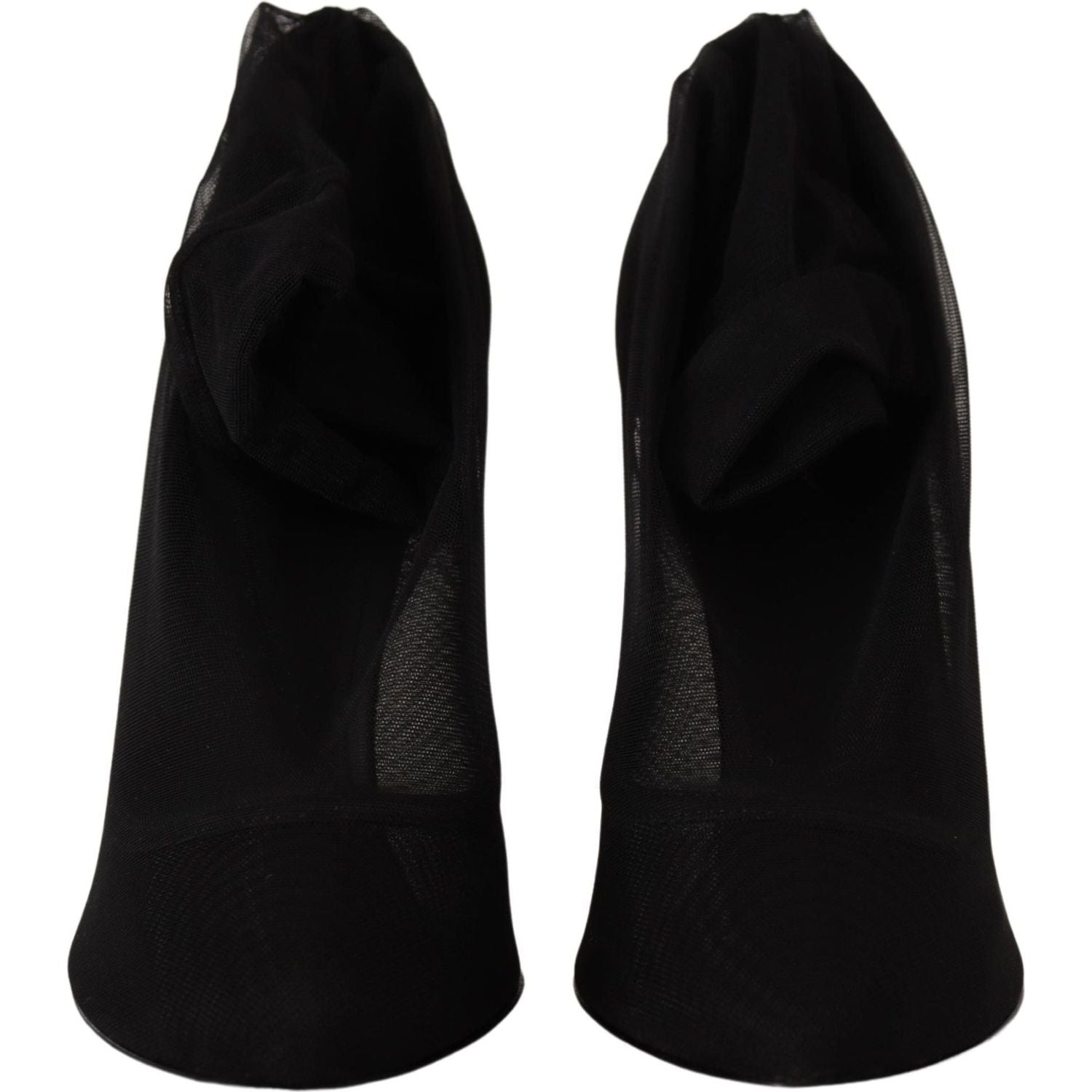 حذاء أنيق أسود اللون من Dolce &amp; Gabbana مع جوارب مطاطية