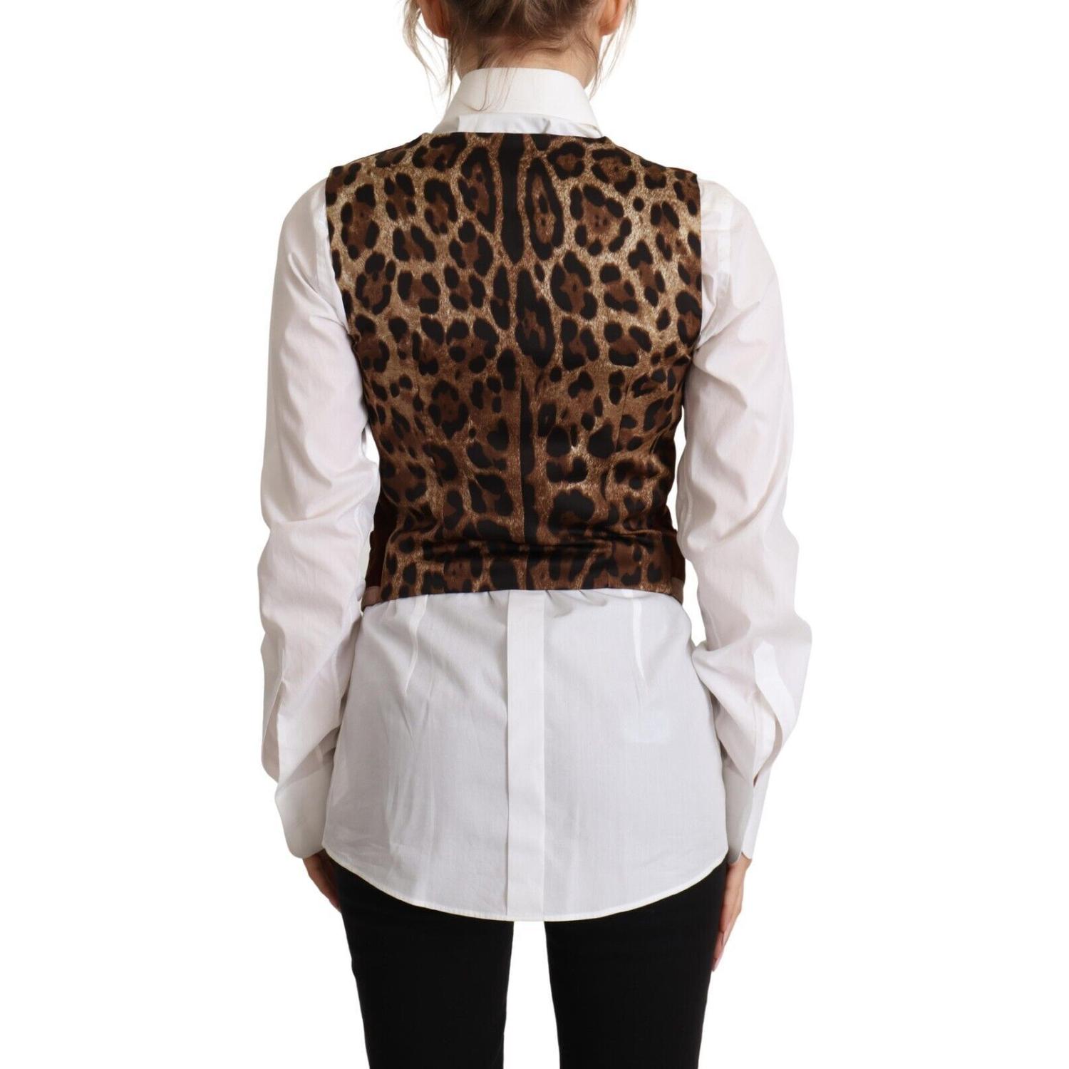 بلوزة دولتشي آند غابانا الأنيقة من المخمل الخمري بدون أكمام