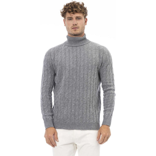 Alpha Studio Sweaters AU113G_9001GRIGIO:401508