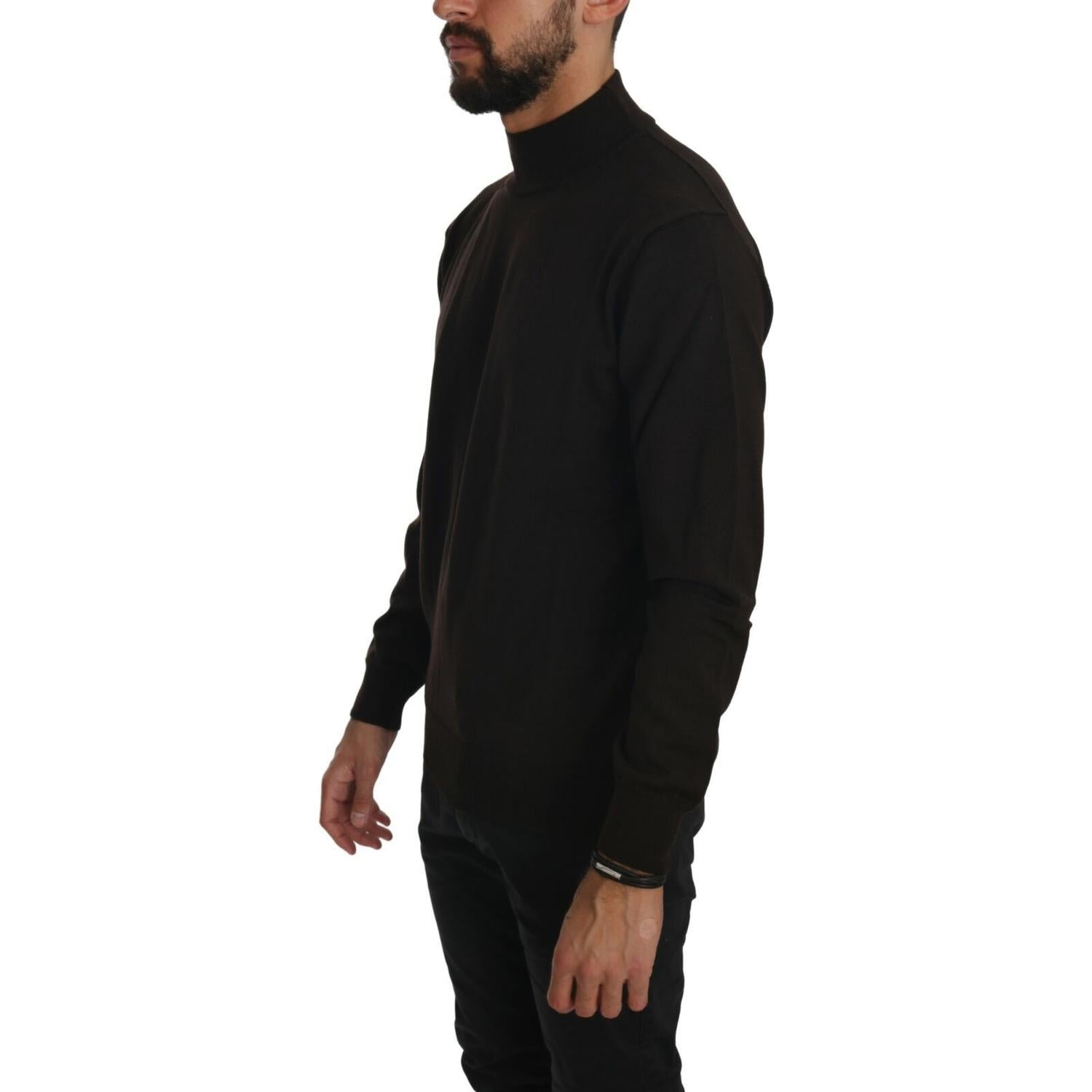 سترة MILA SCHÖN الأنيقة المصنوعة من الصوف البكر باللون البني