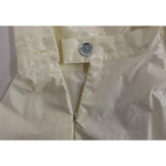 Licia Florio Elegant White Tea Halterneck Dress Licia Florio Light Slate Gray