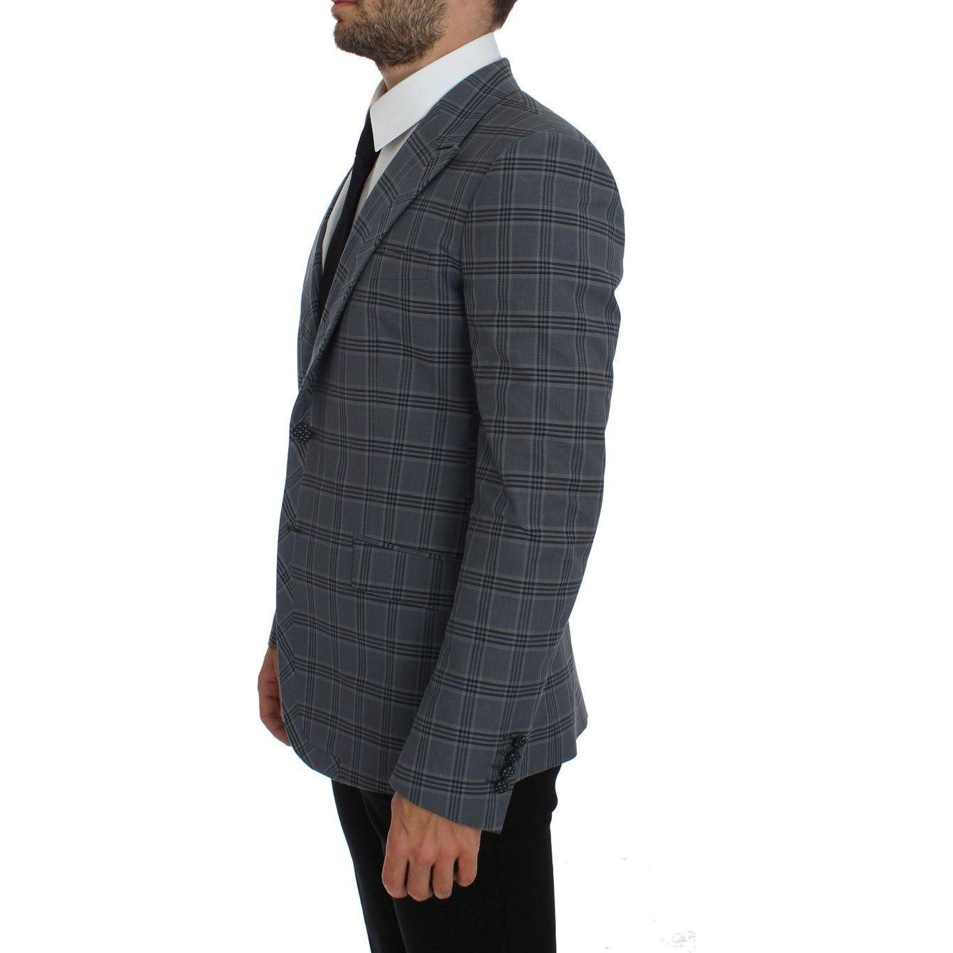 سترة أنيقة من دولتشي آند غابانا بقصّة Slim Fit باللون الأزرق