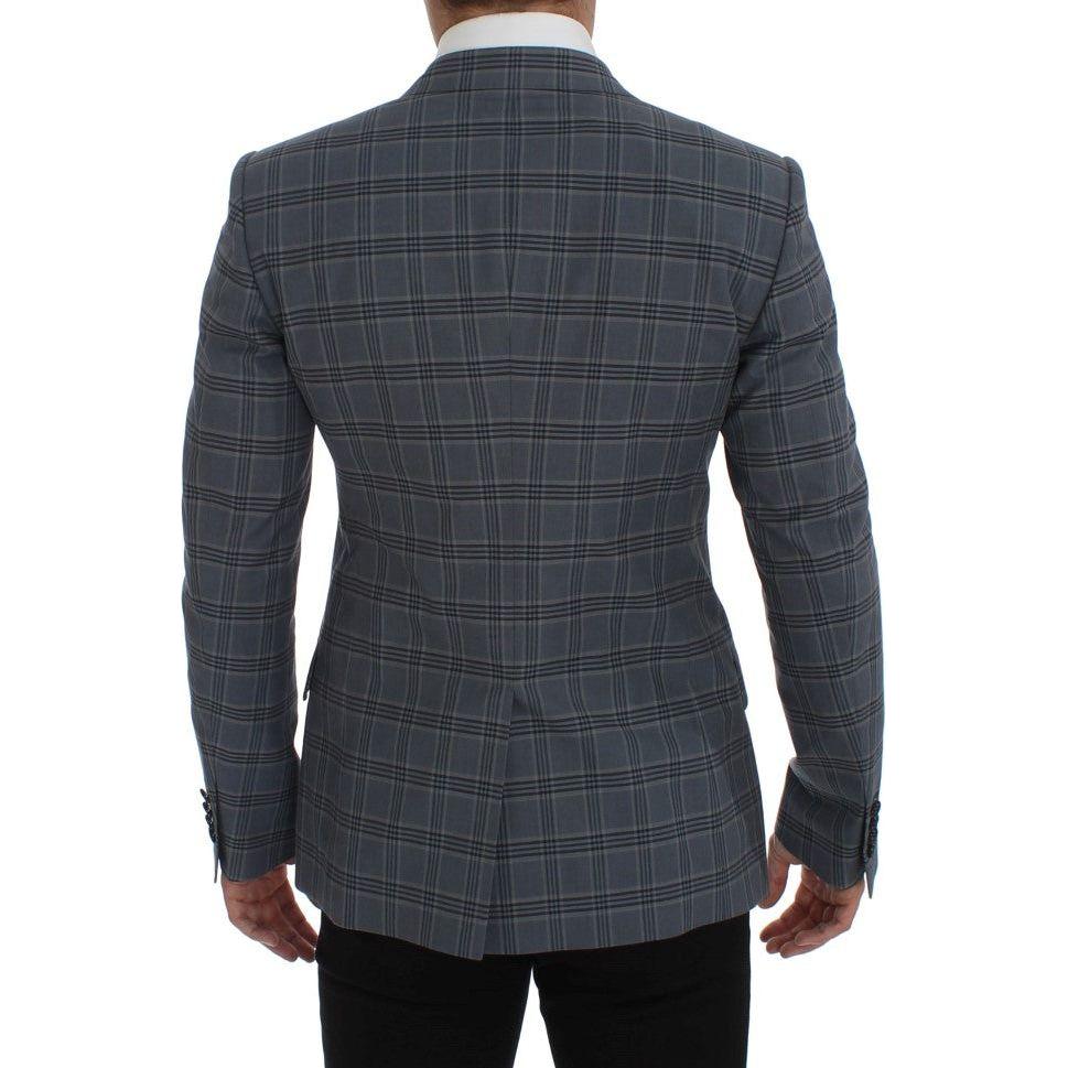 سترة أنيقة من دولتشي آند غابانا بقصّة Slim Fit باللون الأزرق