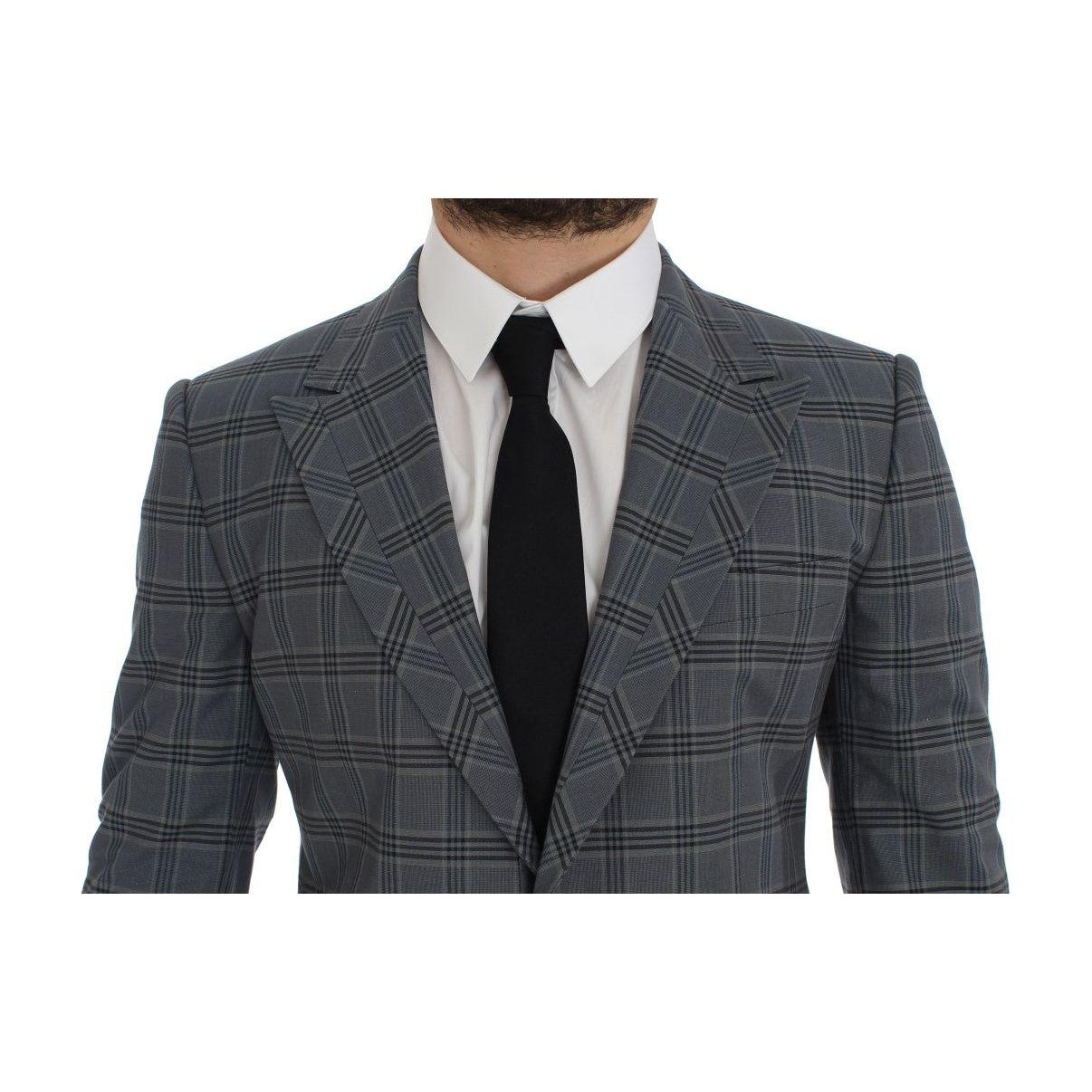 سترة أنيقة من دولتشي آند غابانا بقصّة Slim Fit باللون الأزرق