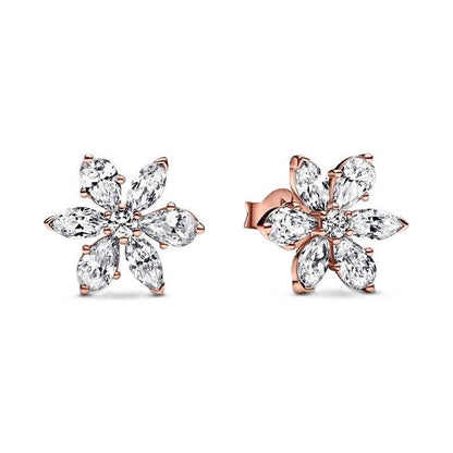 PANDORA JEWELS Mod. SPARKLING HERBARIUM CLUSTER Earrings