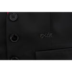 Exte Black Pink Two Piece Suit Skirt & Blazer Skirt Suit