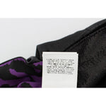 Exte Black Wool Silk Above Knee Straight Skirt
