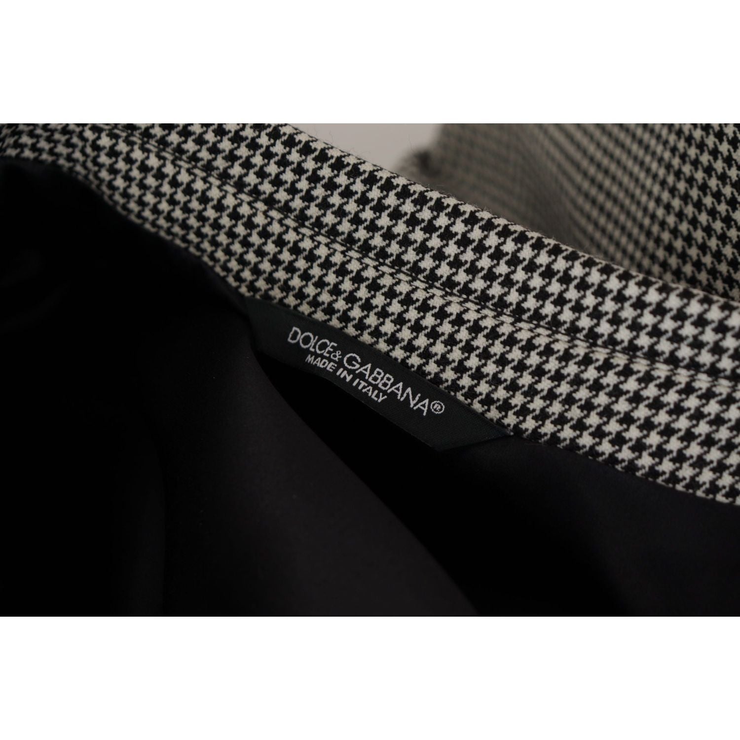 优雅灰色格纹羊毛西装外套