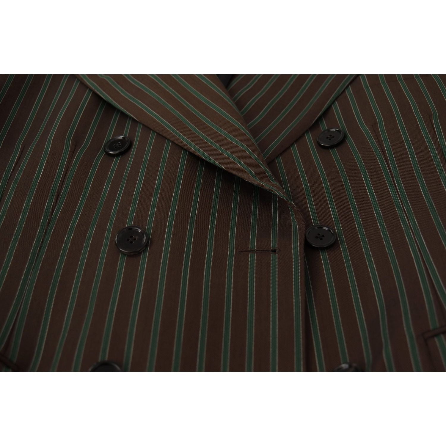 سترة مزدوجة الصدر مخططة متعددة الألوان من دولتشي آند غابانا