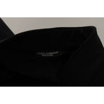 Dolce & Gabbana Elegant Single-Breasted Wool Blazer Dolce & Gabbana Dark Gray