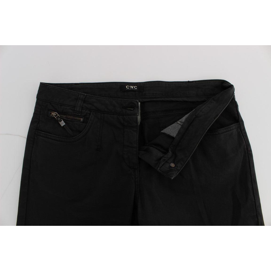 بنطلون جينز أسود أنيق بقصّة عادية من مجموعة Costume National