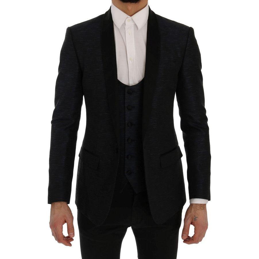 Dolce & Gabbana Blue MARTINI Slim 2 Piece Blazer