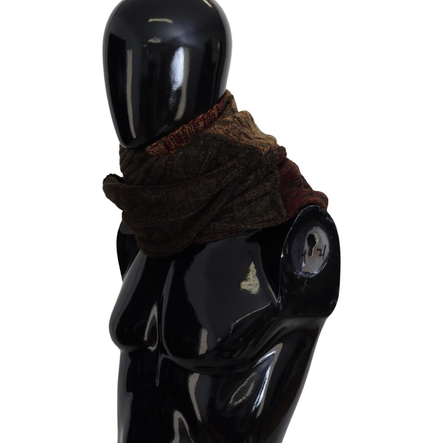 وشاح رجالي أنيق من مزيج الكشمير والصوف من دولتشي آند غابانا