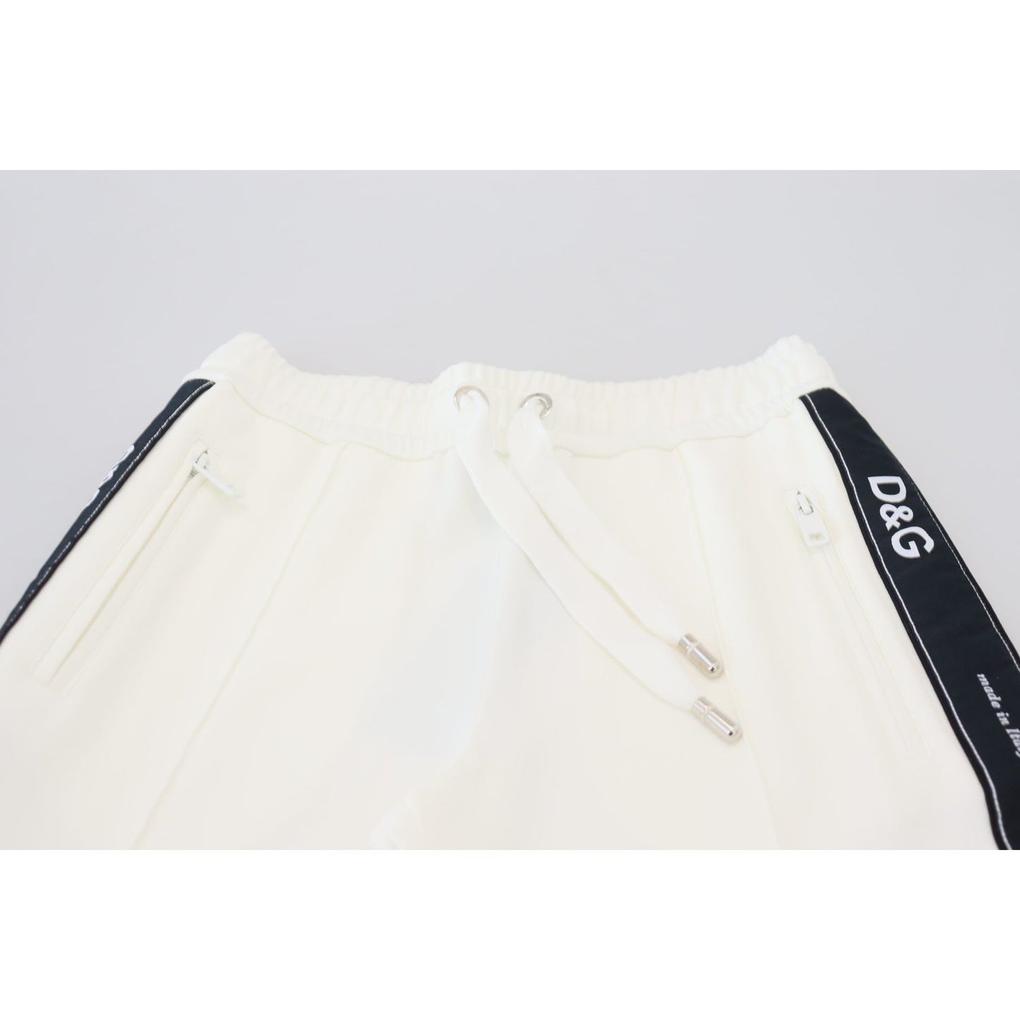 Dolce & Gabbana White DG Logo Sweatpants Pants PAN74225 - 36