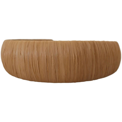 Dolce & Gabbana Beige Viscose Women Hair Headband Diadem