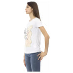Trussardi Action White Cotton Women T-Shirt