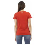 Trussardi Action Red Cotton Women T-Shirt