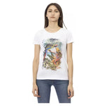 Trussardi Action White Cotton Women T-Shirt