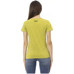 Trussardi Action Green Cotton Women T-Shirt