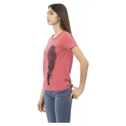Trussardi Action Multicolor Cotton Women T-Shirt