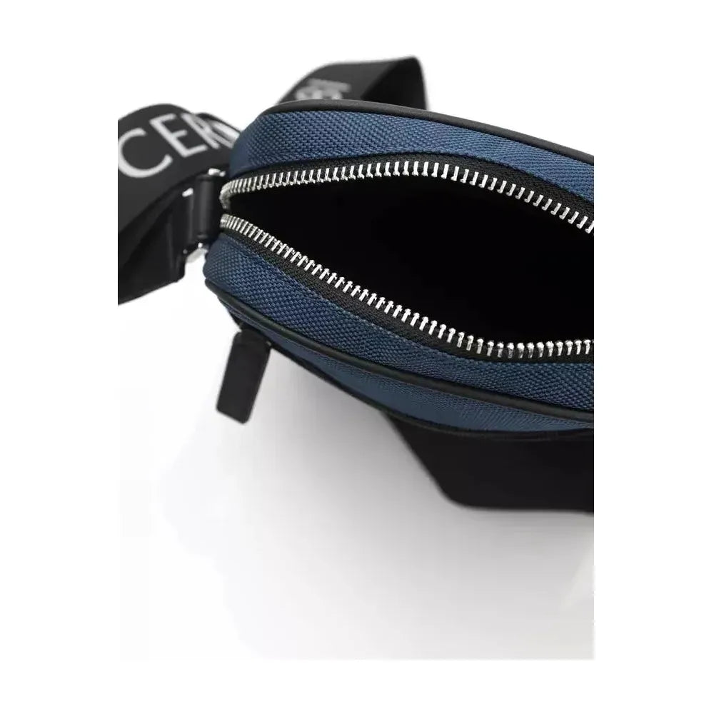 حقيبة ساعي البريد للرجال من النايلون باللون الأزرق من شيروتي 1881