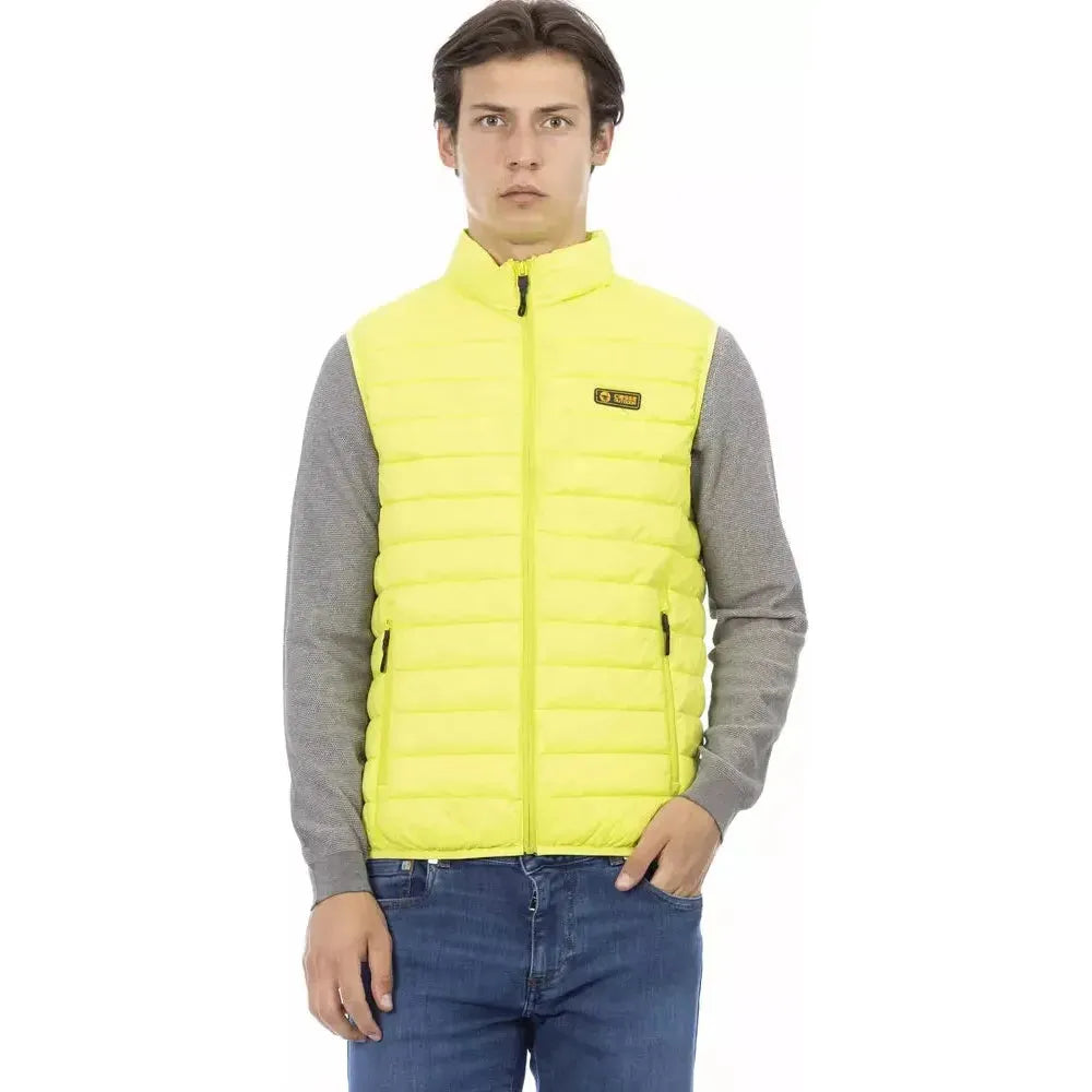 Ciesse Outdoor Yellow Polyester Men Sleeveless Jacket CI-22898-S