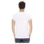 Trussardi Action White Cotton Men T-Shirt