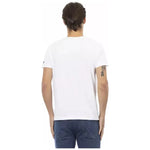 Trussardi Action White Cotton Men T-Shirt TR-22888-L