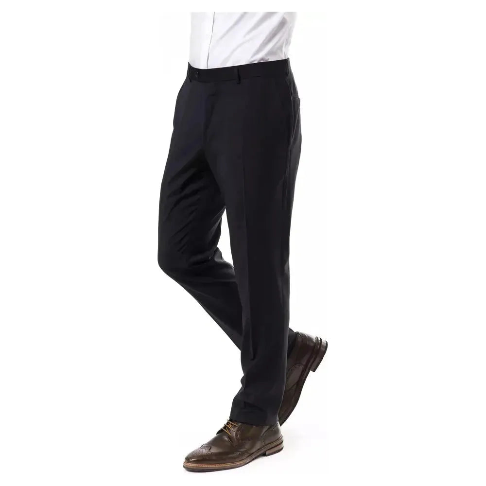 Uominitaliani Gray Wool Men Pant