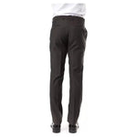 Uominitaliani Gray Wool Men's Pant