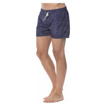 Roberto Cavalli Sport Blue Polyester Men's Swimwear