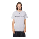 Nicolo Tonetto Gray Cotton Men T-Shirt