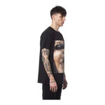 Nicolo Tonetto Black Cotton Men T-Shirt
