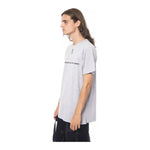 Nicolo Tonetto Gray Cotton Men T-Shirt
