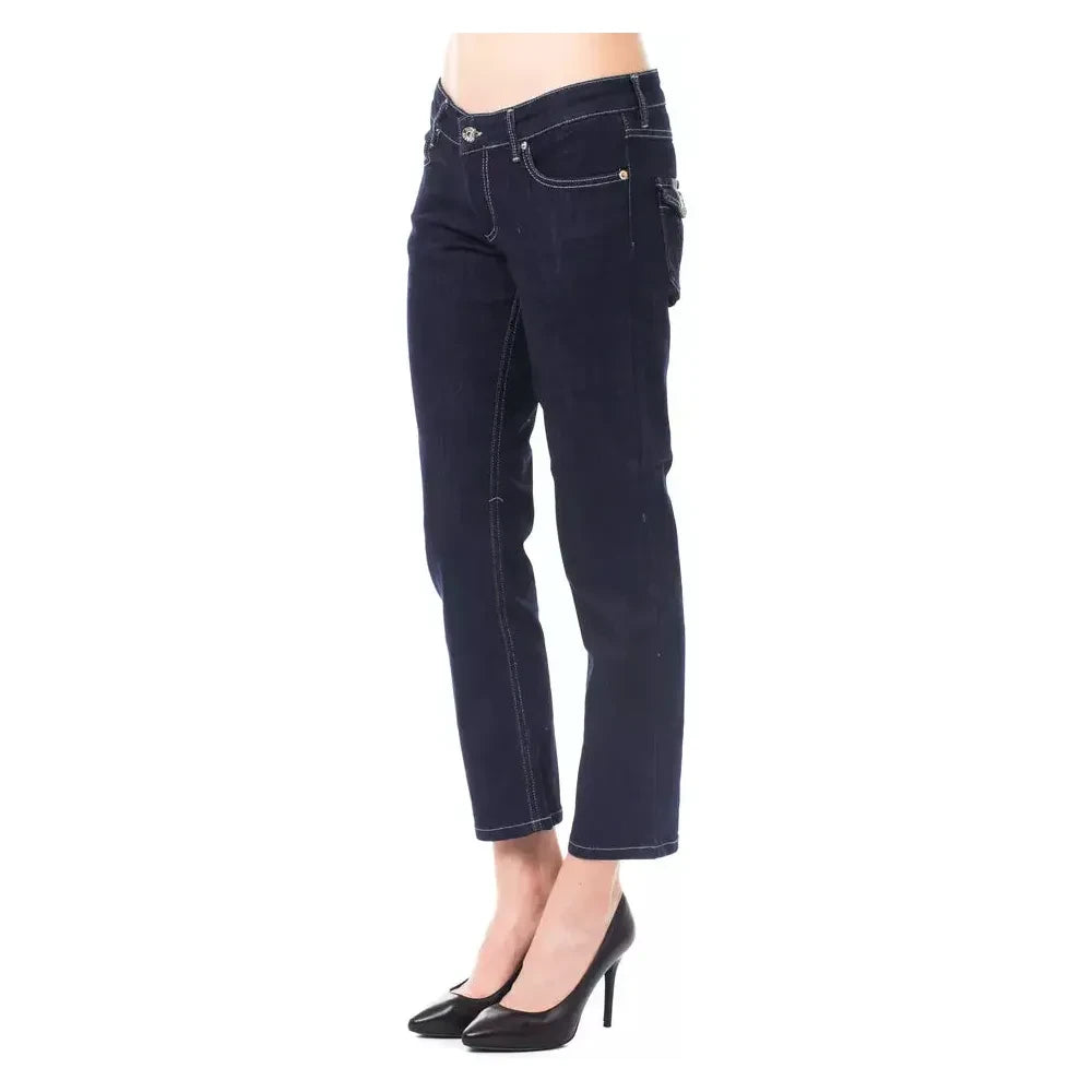 Ungaro Fever Blue Cotton Women Jeans