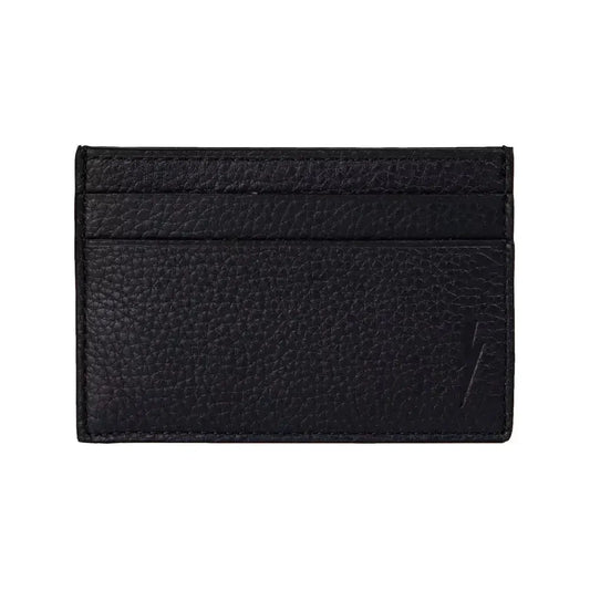 Neil Barrett Black Leather Men's Wallet NE-21053