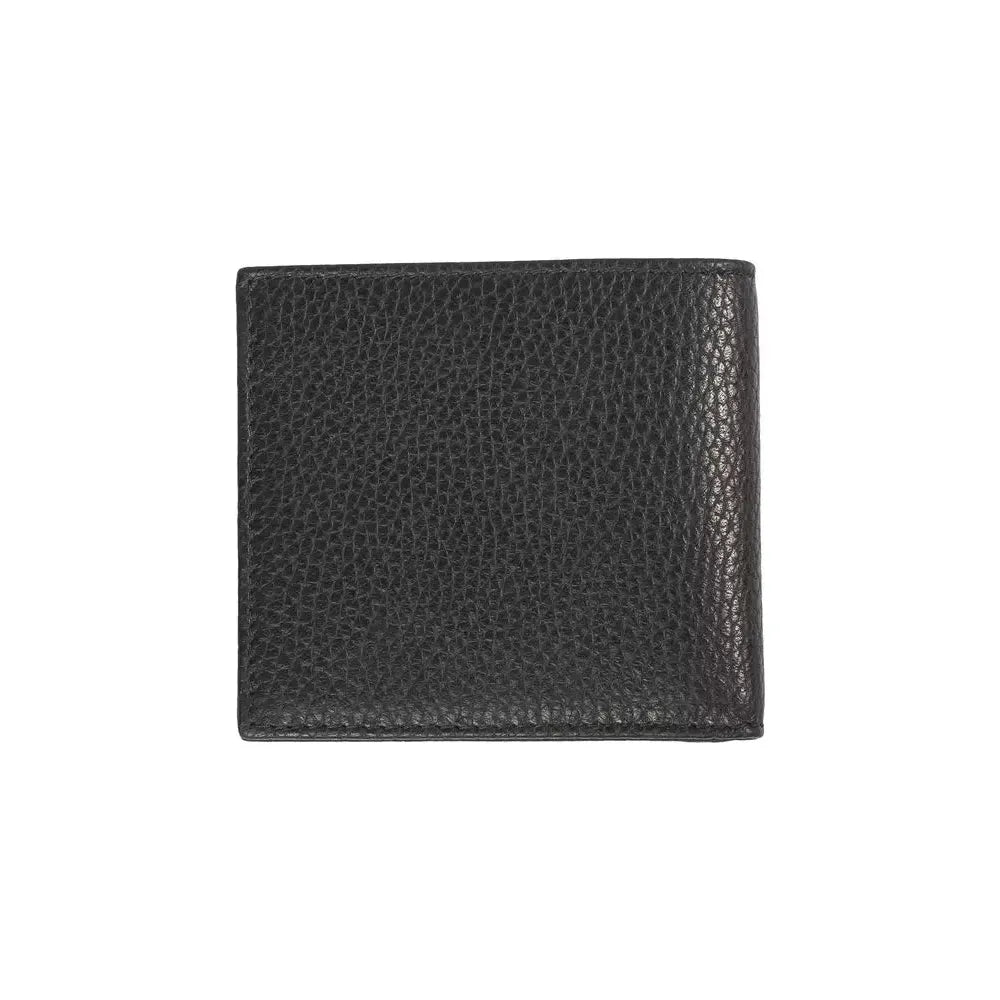 Trussardi Black Leather Men's Wallet