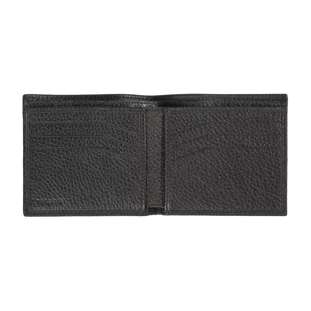 Trussardi Black Leather Men's Wallet