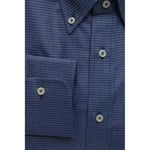 Robert Friedman Blue Cotton Mens Shirt