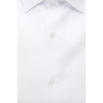 Robert Friedman White Cotton Men's Shirt