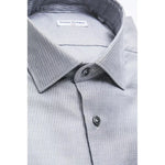 Robert Friedman Beige Cotton Men Shirt