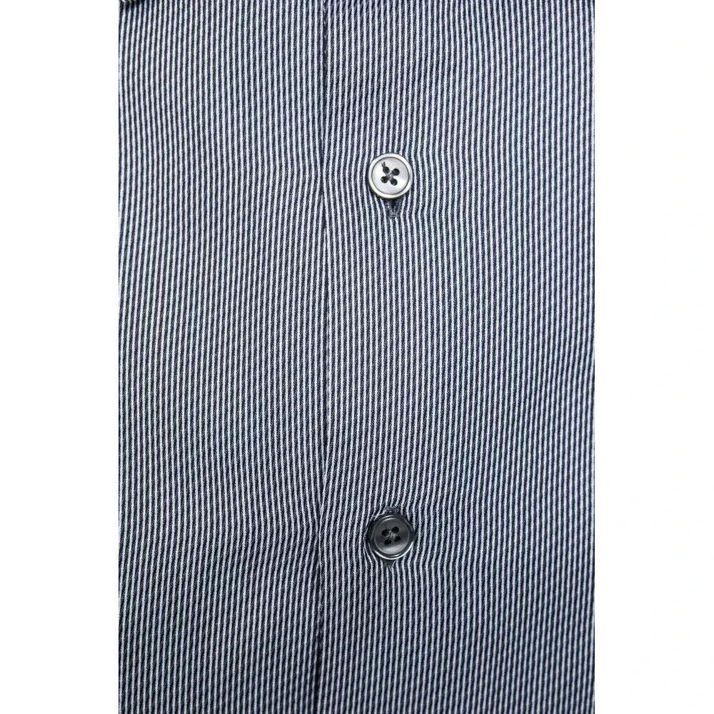 Robert Friedman Blue Cotton Men's Shirt